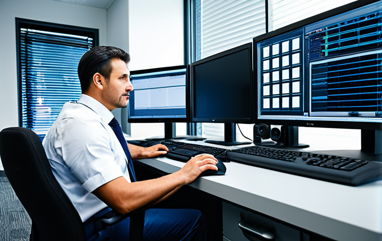 전자기술사와 공기업 취업 - **
"A professional telecommunications engineer, fully clothed in appropriate attire, working on a c...