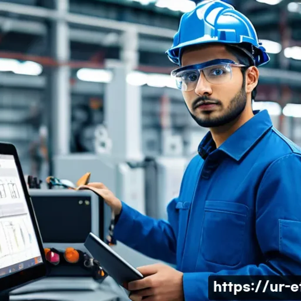 전자기술사 취득 후 진로 선택 - **Prompt 1: Industrial Automation Technician**
A young, determined Pakistani electrical technici...
