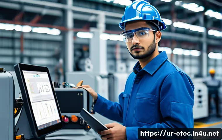 전자기술사 취득 후 진로 선택 - **Prompt 1: Industrial Automation Technician**
    A young, determined Pakistani electrical technici...